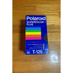Lot of 4 Polaroid VHS Tapes Sealed